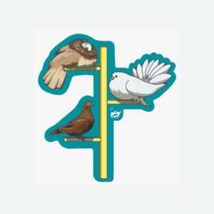 Sticker – Pigeon ladder