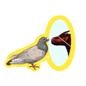 Sticker – Dragoon pigeon